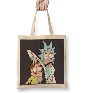 Rick and Morthy LooooooooooK 2 Bez Çanta Uzun Saplı