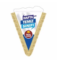 Haftanın Temiz Sınıfı Püsküllü Flama 25x35 cm