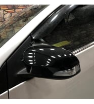 Sts Oto Aksesuar Toyota Yaris 2012-2015 Batman Yarasa Ayna Kapağı Piano Black Abs Plastik BATMAN