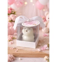 Mumelia Candles Tatlı Tavşan - Doğal Soya Kutulu Hediyelik Mum - 15 Adet