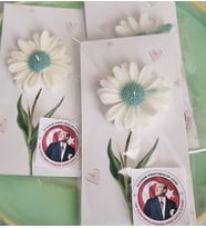 Papatya Mum Hediyelik Kartı -10 lu