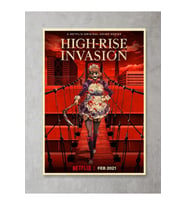 High-Rise-Invasion Dizi Film Posteri-Çerçevesiz Parlak Fotoğraf Kağıdı