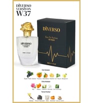 DİVERSO W37 KADIN PARFÜM EDP 50 ML ÇİÇEKSİ & MEYVELİ  T.C. Sağlık Bakanlığı ÜTS KAYITLI
