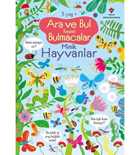 Ara ve Bul Resimli Bulmacalar Minik Hayvanlar