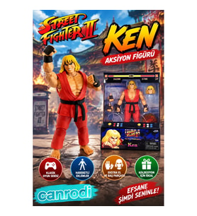9334218314R00 Street Fighter II Ken 6 Figure