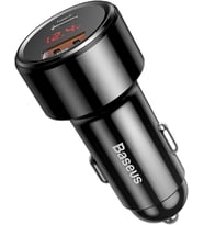 5.1a 55w Araç Şarj Adaptörü 2 Çıkışlı 1 Type-c, 1 Usb , Hızlı Ve Güçlü Şarj Araç Şarj Aleti
