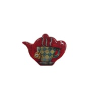 Tea Temalı Buzdolabı Magneti (Karışık)