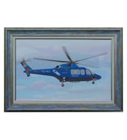e38 EL İŞÇİLİĞİ AKRİLİK BOYAMA TABLO GÖKBEY  68x47 cm - 5986 (Karışık)