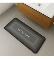 Sihirli Süper Su Emici Kaymaz Tabanlı Uzun Paspas 40*120 cm (5690)