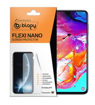 Blogy Galaxy A70 ile Uyumlu Flexi Nano Ekran Koruyucu (Şeffaf)