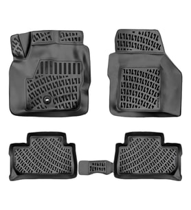 Land Rover Freelander 2 3D havuzlu paspas 2006-2014 arası Rizline (Siyah)
