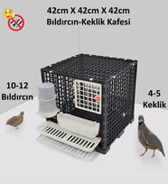 Leganest Bıldırcın Keklik Sülün Kafesi Yurmuta Eğimli Tam Takım Yp40b YP40B
