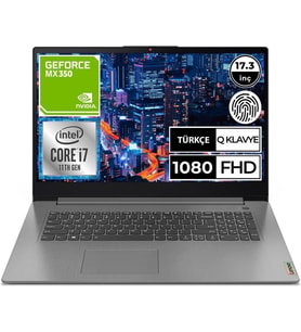 Lenovo IdeaPad 3 17ITL6 82H900BMTX i7-1165G7 8 GB 512 GB SSD MX350 17.3" Full HD Notebook - OUTLET