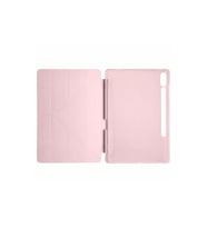 Samsung Galaxy X610 Tab S9 Fe Plus 12.4 Kılıf Kalemlikli Mars Tablet Kılıfı - Rose Gold