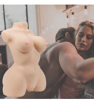 Pretty Love Pleasure Busty Lady Iri Göğüslü Yarım Vücut Tam Realistik Silikon Manken