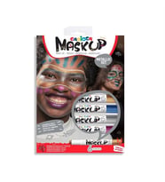 CARİOCA YÜZ BOYASI 6 GR. 6 RENK METALİK maskup