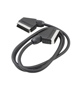 Powermaster Scart Scart 3 Metre Siyah Kablo