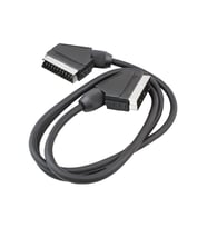 Powermaster Scart Scart 3 Metre Siyah Kablo