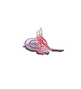 Drs Tuning Arma tuğra kırmızı Y134-1