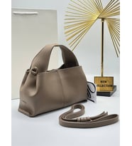 Kadın El Çantası Mini Bag 28/15 cm Çapraz Askılı (Vizon)
