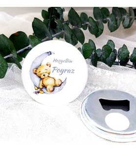15 Adet Metal Açacak Magnet Yenidoğan Bebek Hediiyelik-