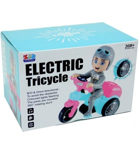 Electric Tricycle Pilli Işıklı Sesli Motorsiklet