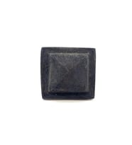 Antika Tarz Dekoratif Pirinç Flanşlı Piramit Kabara - 29 Mm, Oksit