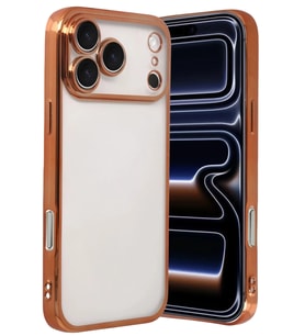 iPhone 17 Pro Max Razer Lensli Silikon - Turuncu