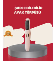 360° Etkili Elektrikli Ayak Bakım Aleti Nasır Giderici
