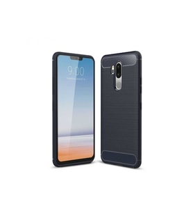 LG G7 Uyumlu Kılıf Zore Room Silikon Kapak (Lacivert)