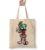 Marvin The Martian Smoking Bez Çanta Uzun Saplı