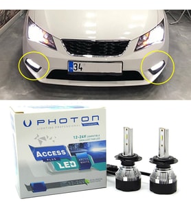 Seat Leon Mk3 Led Xenon Kısa Far Ampulü H7 Access Yeni Seri Beyaz