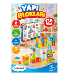 04046 Toplu Yapı Blokları 138 Parça -Fentoys