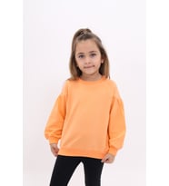 Toontoy Kız Çocuk Sweatshirt (Oranj)