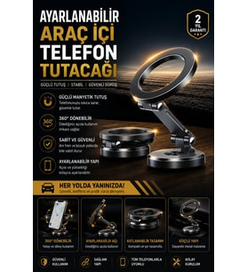 Manyetik Araç Telefon Tutucu Ayarlanabilir Navigasyon Standı