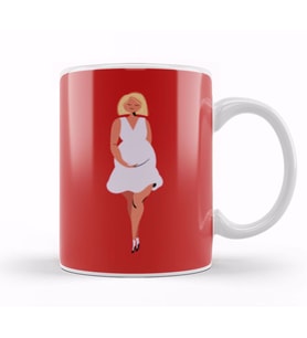 Mothers Day 2021 CUTE Black MOM Kupa Bardak Porselen