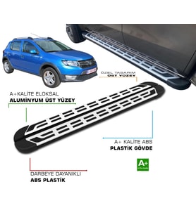 SANDERO 2 STEPWAY 2013 2014 2015 2016 2017 2018 2019 2020  YAN BASAMAK