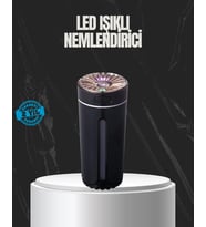 USB Aromaterapi Difüzör Ultrasonik Hava Nemlendirici LED Gece Lambalı