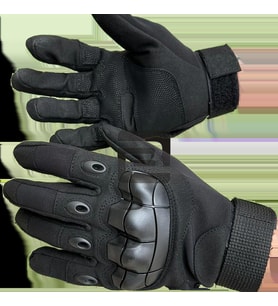 Bushlove Tactical Operatör Full Finger Uzun Taktik Eldiven Black Siyah (Karışık)