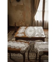 5 PARÇA SALON TAKIMI - KETEN KUMAŞ