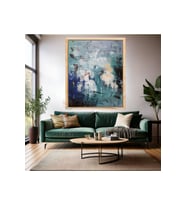 Soyut Temalı Ahşap Çerçeveli MDF Tablo Modern Salon Tablosu Ev Dekorasyon Duvar Tablosu Ev Hediyesi (Ahşap)