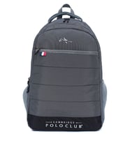 Cambridge Polo Club Minimalist Tasarım Gri Unisex Okul Günlük Seyahat Sırt Çantası - PLCAN2166-003 (Çok Renkli)