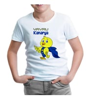 Yavru Kanarya Beyaz Çocuk Tshirt