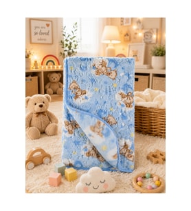 Kabartmalı Peluş Battaniye 110×130