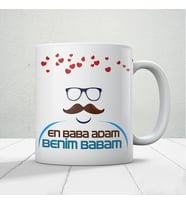 En Baba Adam Benim Babam Baskılı Babalar Günü Kupa Bardak Kahve Kupa Bardak