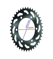 YAMAHA UYUMLU R25 MT-25 ARKA DİŞLİ 520-41T İÇ 110 MM 6 DELİKLİ ÖM