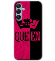 Galaxy A35 Kılıf HD Desen Baskılı Kılıf - Queen