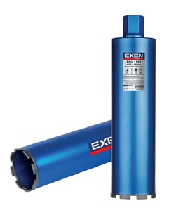 EXEN EKU 1102 - 102x550 mm Elmas Karot Ucu (Sulu Kesim)
