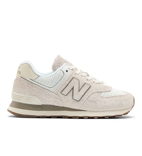 New Balance 574 Unisex Leather Sneaker Günlük Hakiki Deri Spor Ayakkabı Krem