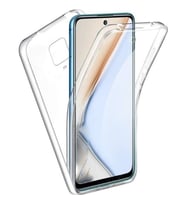 Xiaomi Redmi Note 9S 360 Kılıf Şeffaf Ön Arka Silikon